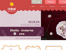 Tablet Screenshot of chibel.com